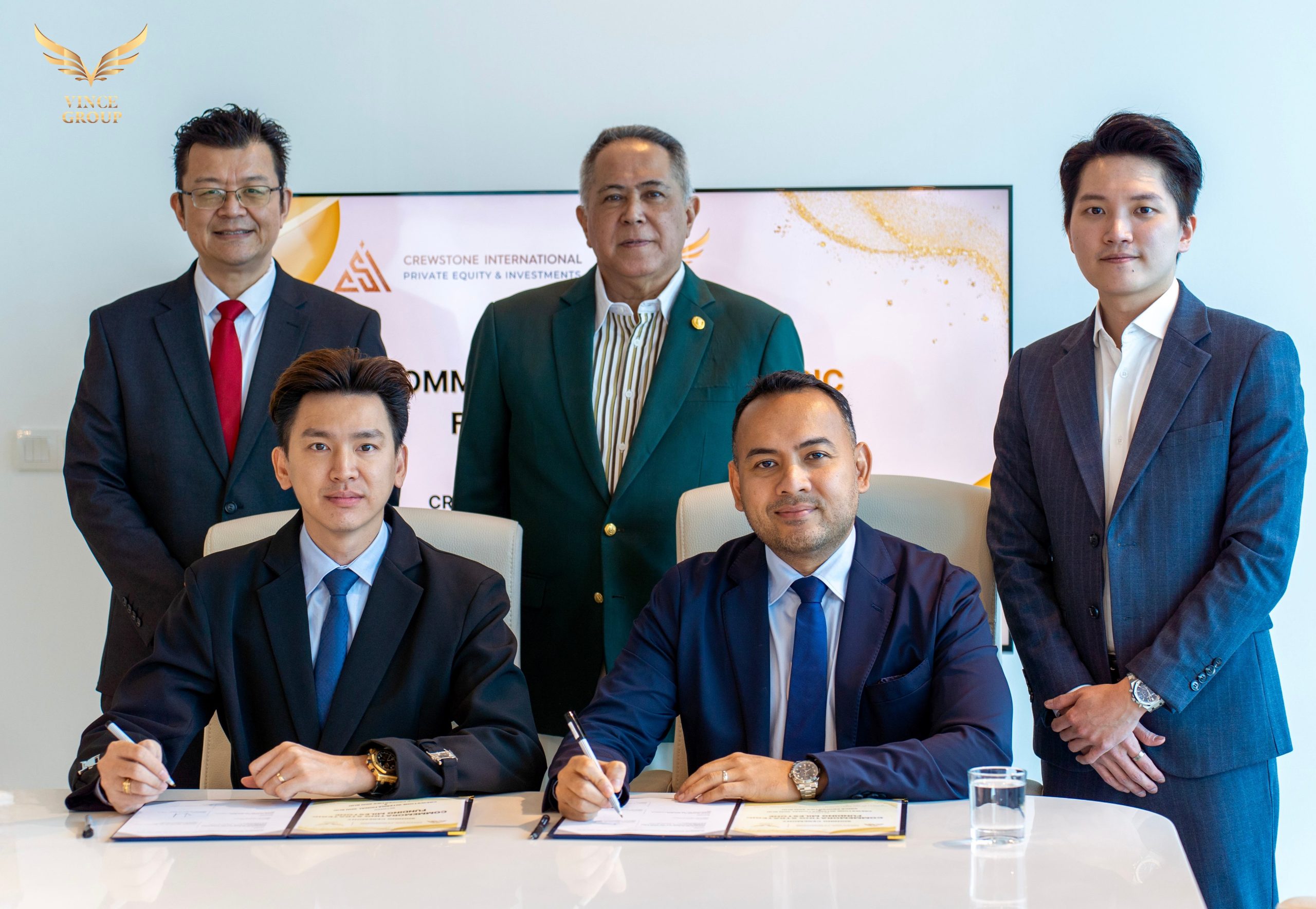 Crewstone Invests RM20 Million in Strategic Partnership with Vince Group